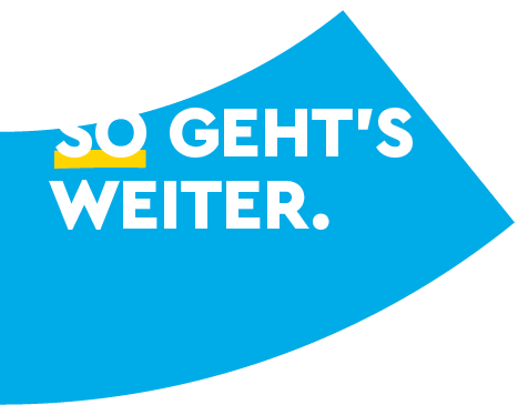 So geht's weiter
